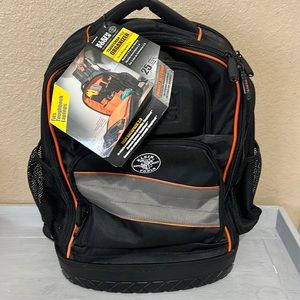 NWT Klein Tools Tradesman Pro Organizer Backpack / laptop pocket